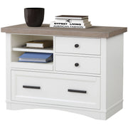 Americana Modern - Functional File with Power Center - JaxCo Furniture