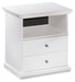 Bostwick - White - One Drawer Night Stand - JaxCo Furniture