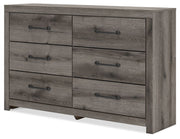 Graystorm - Brown Gray - Six Drawer Dresser - JaxCo Furniture