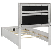 Miranda - Upholstered Panel Bed - JaxCo Furniture