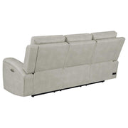 Brickston - Triple Power Reclining Sofa Set - JaxCo Furniture