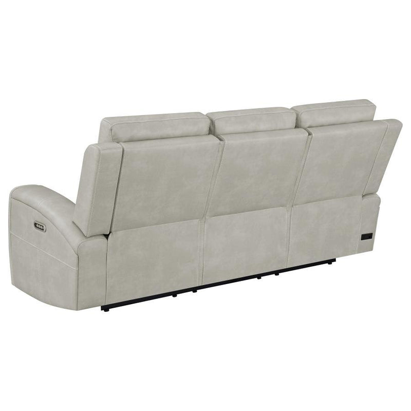 Brickston - Triple Power Reclining Sofa Set - JaxCo Furniture