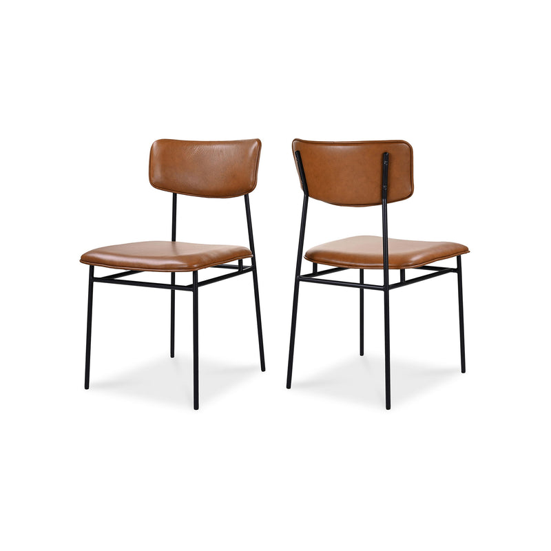 Sailor - Dining Chair (Set of 2) - Brown - JaxCo Furniture