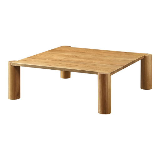 Post - Coffee Table - Natural - JaxCo Furniture