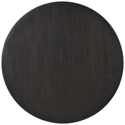 Leandro - 60" Round Dining Table - Burnished Black - JaxCo Furniture