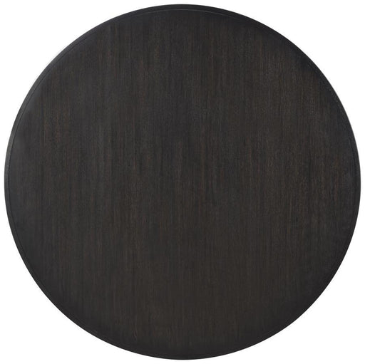 Leandro - 60" Round Dining Table - Burnished Black - JaxCo Furniture