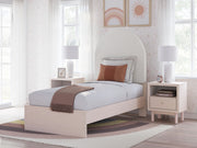 Wistenpine - Upholstered Panel Bed - JaxCo Furniture