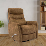 Gemini - Manual Swivel Glider Recliner - JaxCo Furniture