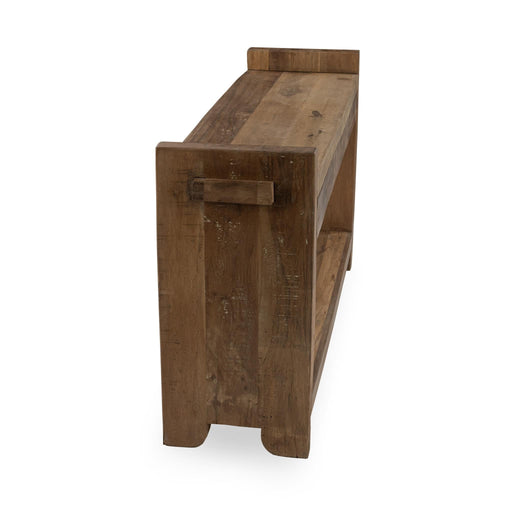 Marsa - 3 Drawer Console Table - Natural - JaxCo Furniture