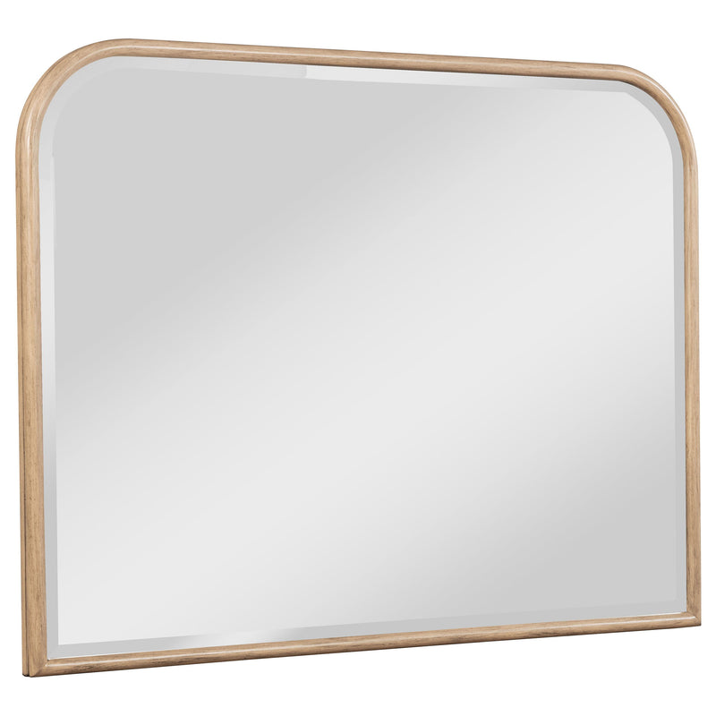 Kailani - Dresser Mirror - Beige Oak - JaxCo Furniture