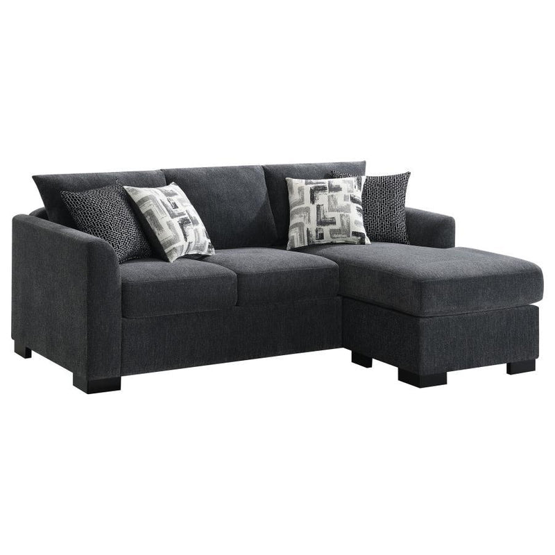 Storey - Upholstered Sleeper Sectional Chaise Sofa - JaxCo Furniture