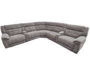 Richland - Modular Power Reclining Sectional With Power Adjustable Headrests - JaxCo Furniture