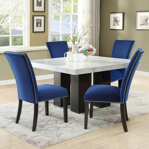 Camila - Square Dining Set - White Top - JaxCo Furniture