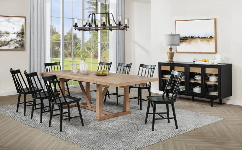 Middleton - 106" Extension Leaf Dining Set - JaxCo Furniture