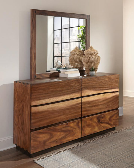 Winslow - 6-Drawer Dresser - Smokey Walnut - JaxCo Furniture