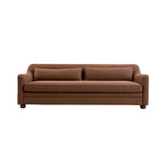 Amira - Stationary Sofa - Orange - JaxCo Furniture