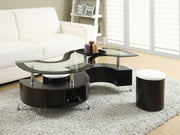 Buckley - 3 Piece Coffee Table And Stools Set - JaxCo Furniture