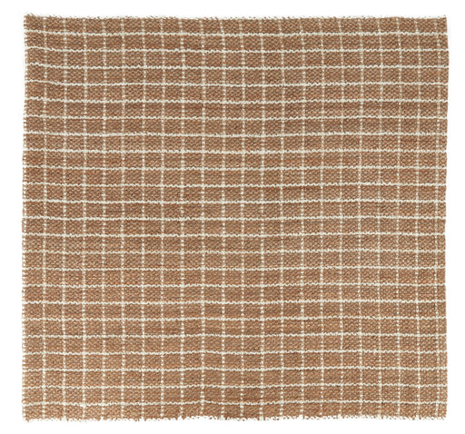 Serene - Windowpane Chenille Area Rug - JaxCo Furniture
