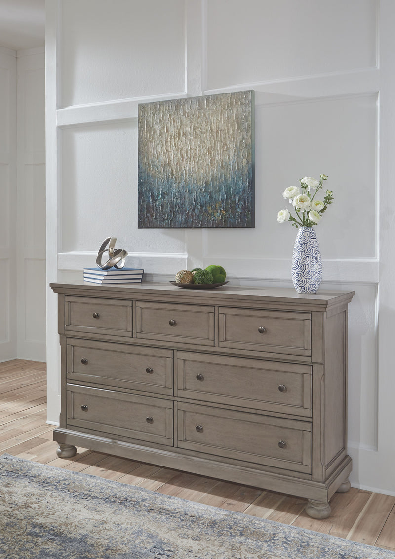 Lettner - Dresser, Mirror - JaxCo Furniture