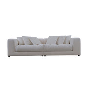 Davie - Sofa - Warm White - JaxCo Furniture