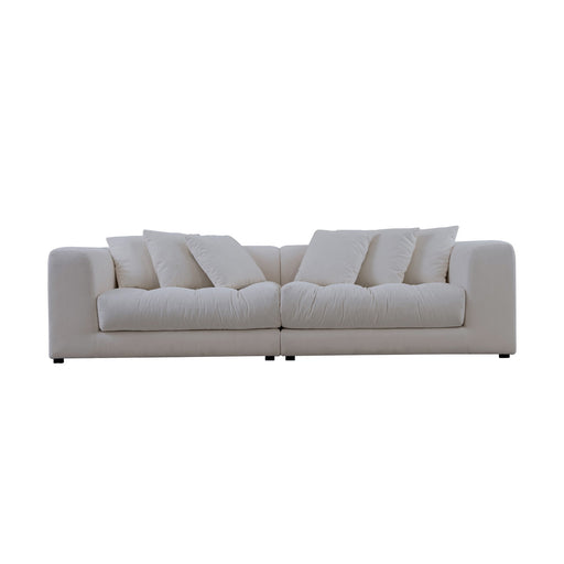 Davie - Sofa - Warm White - JaxCo Furniture