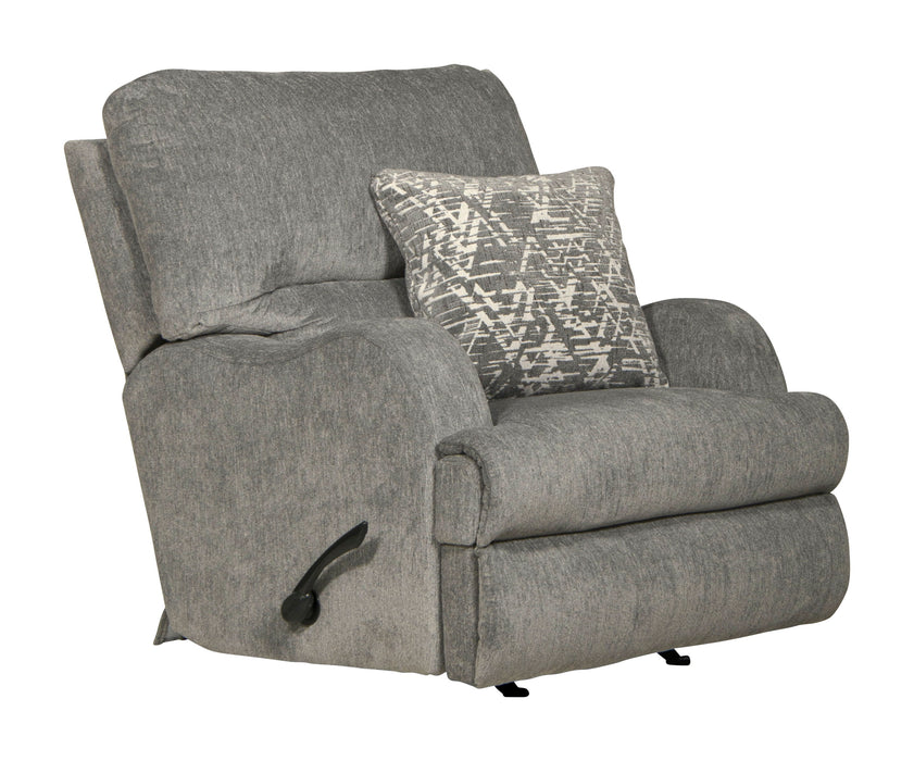 Zane - Swivel Glider Recliner - Shark - JaxCo Furniture