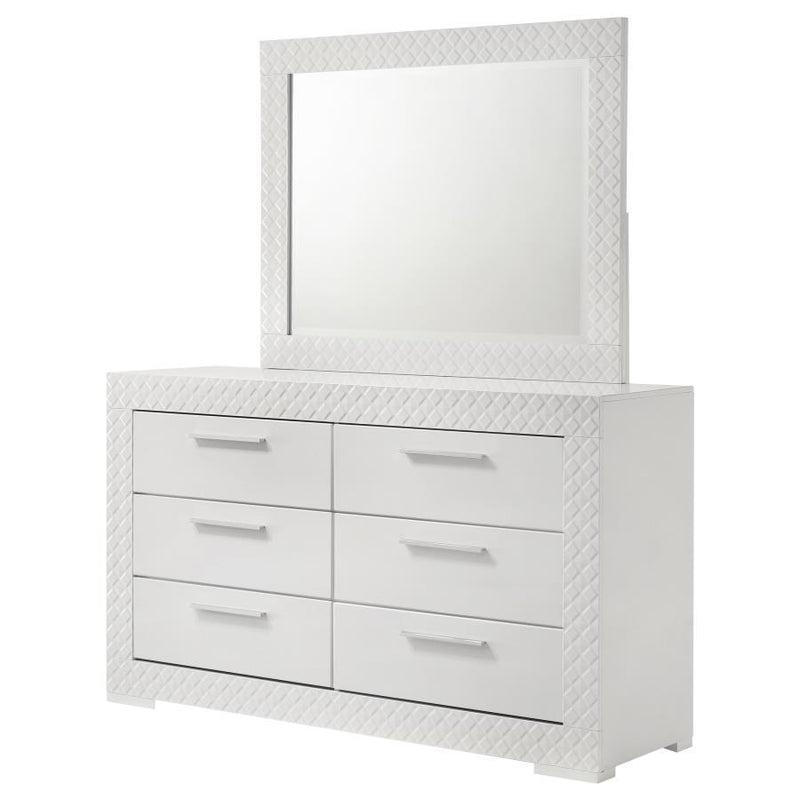 Ives - 6-Drawer Dresser - JaxCo Furniture