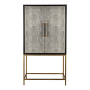 Mako - Bar Cabinet - Gray - JaxCo Furniture