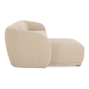 Faye - Left Sectional - Beige - JaxCo Furniture