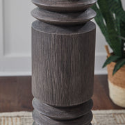 Fainwell - Distressed Black - Poly Floor Lamp - JaxCo Furniture