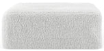 Snowball - Cocktail Ottoman - White - JaxCo Furniture