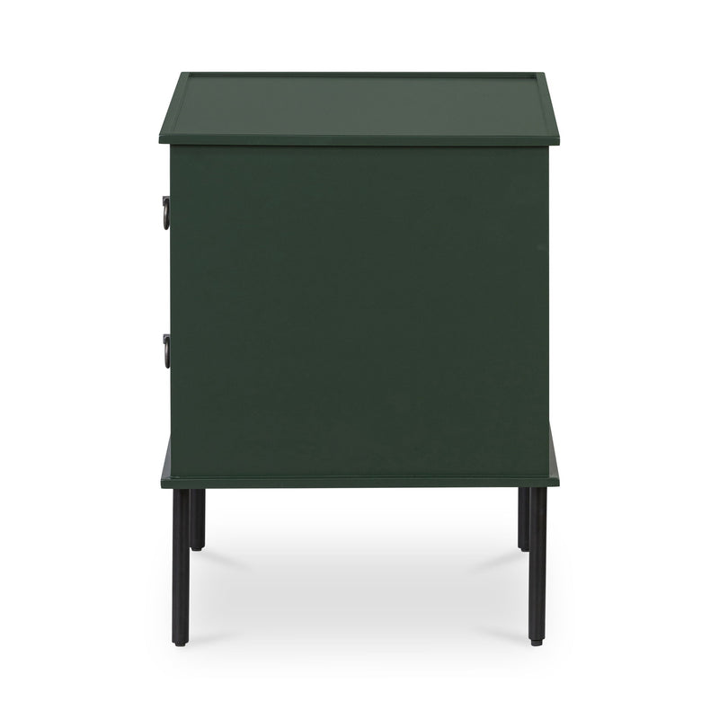 Reagan - Nightstand - Deep Green - JaxCo Furniture