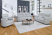 Radius - Power Reclining Sofa Set - JaxCo Furniture