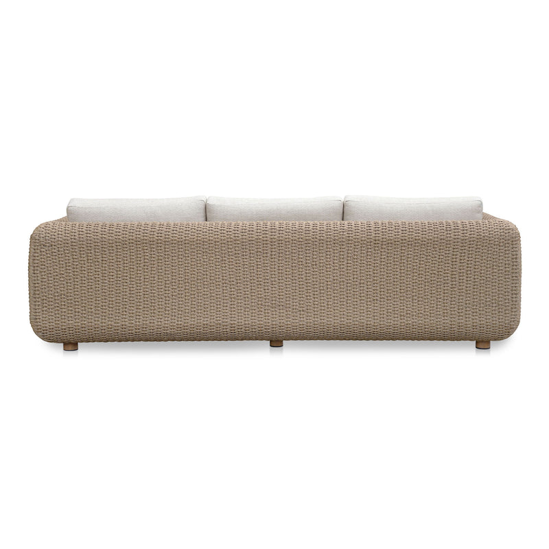 Soma - Outdoor Sofa - Natural - JaxCo Furniture