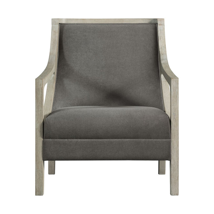 Hopkins - Accent Chair With White Wash Frame - JaxCo Furniture