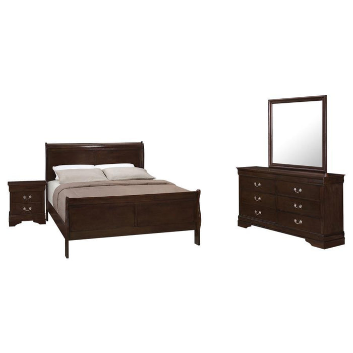 Louis Philippe - Traditional Bedroom Set - JaxCo Furniture