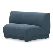 Fraser - Wedge Slipper Chair - Deep Blue - JaxCo Furniture