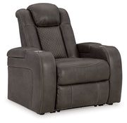 Fyne-dyme - Power Recliner/Adj Headrest - JaxCo Furniture