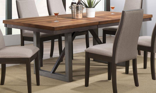 Spring Creek - Extension Dining Table - Natural Walnut - JaxCo Furniture