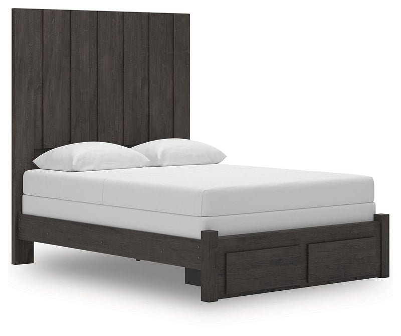 Fraluna - Panel Storage Bed - JaxCo Furniture
