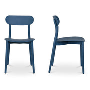 Kent - Outdoor Dining Chair (Set of 2) - Navy - JaxCo Furniture