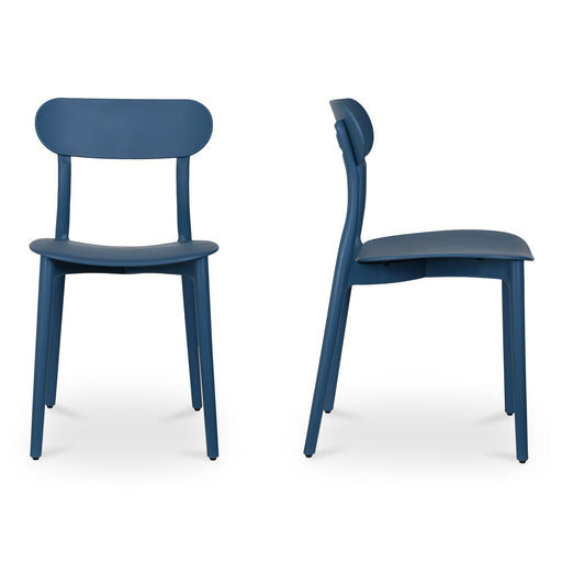 Kent - Outdoor Dining Chair (Set of 2) - Navy - JaxCo Furniture
