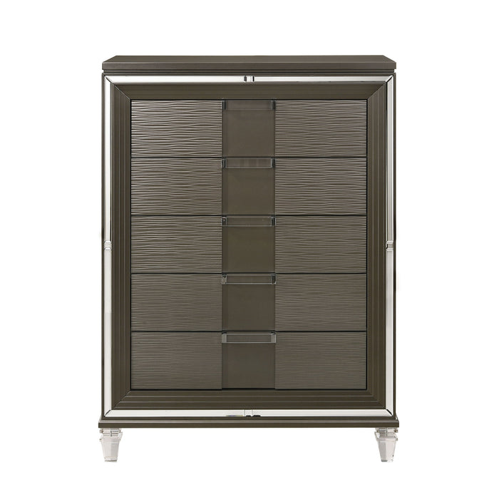 Twenty Nine - 5-Drawer Flip-Top Chest - JaxCo Furniture