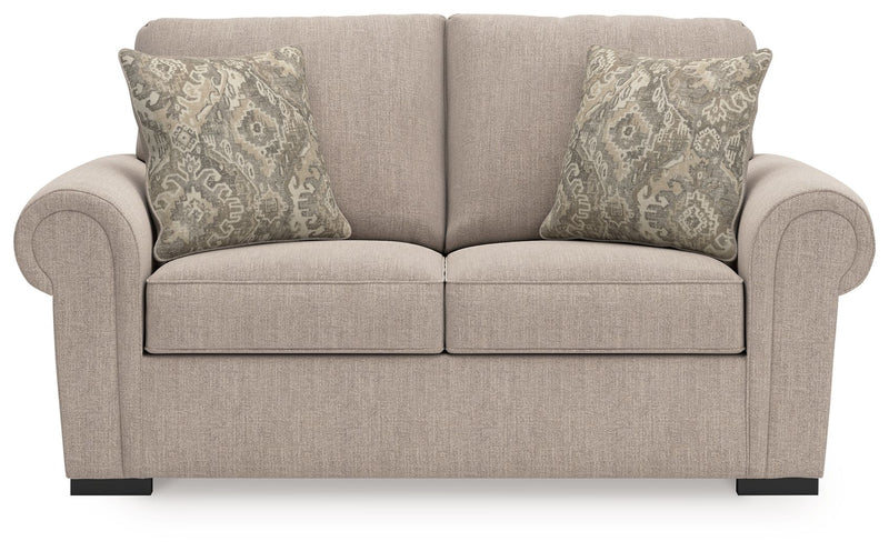 Sararose - Heather - Loveseat - JaxCo Furniture