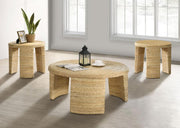 Artina - Rattan Coffee And End Table Set - JaxCo Furniture