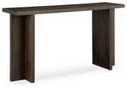 Jalenry - Grayish Brown - Console Sofa Table - JaxCo Furniture