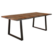 Ditman - Live Edge Dining Table - Gray Sheesham - JaxCo Furniture