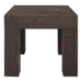 Evander - Side Table - Dark Brown - JaxCo Furniture