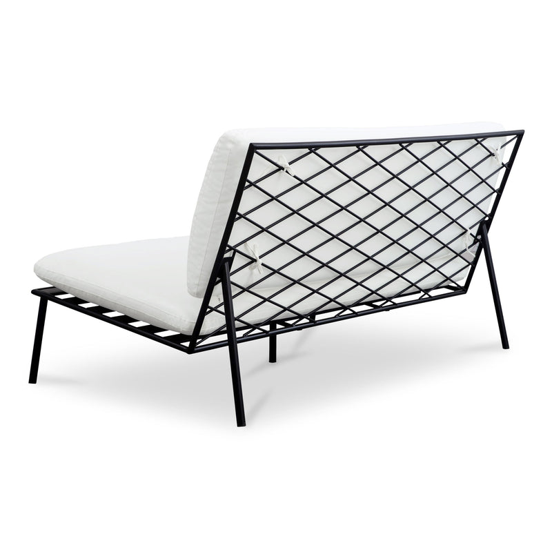 Salma - Outdoor Sofa - White - JaxCo Furniture