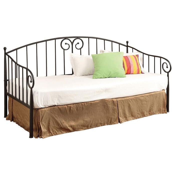 Grover - Metal Twin Daybed - Black - JaxCo Furniture